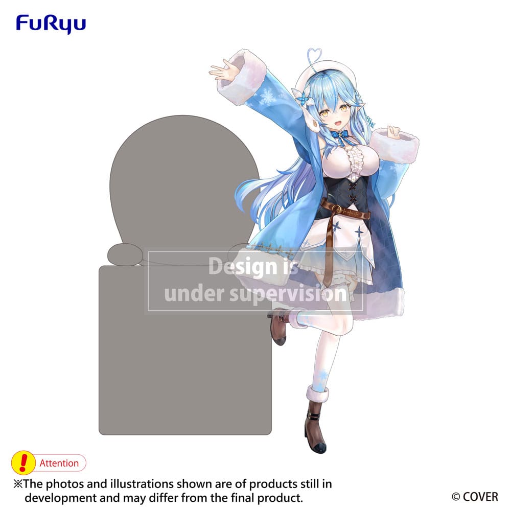 Hololive Production Hikkake PVC Statue Yukihana Lamy 10 cm by Furyu - Hololive Production