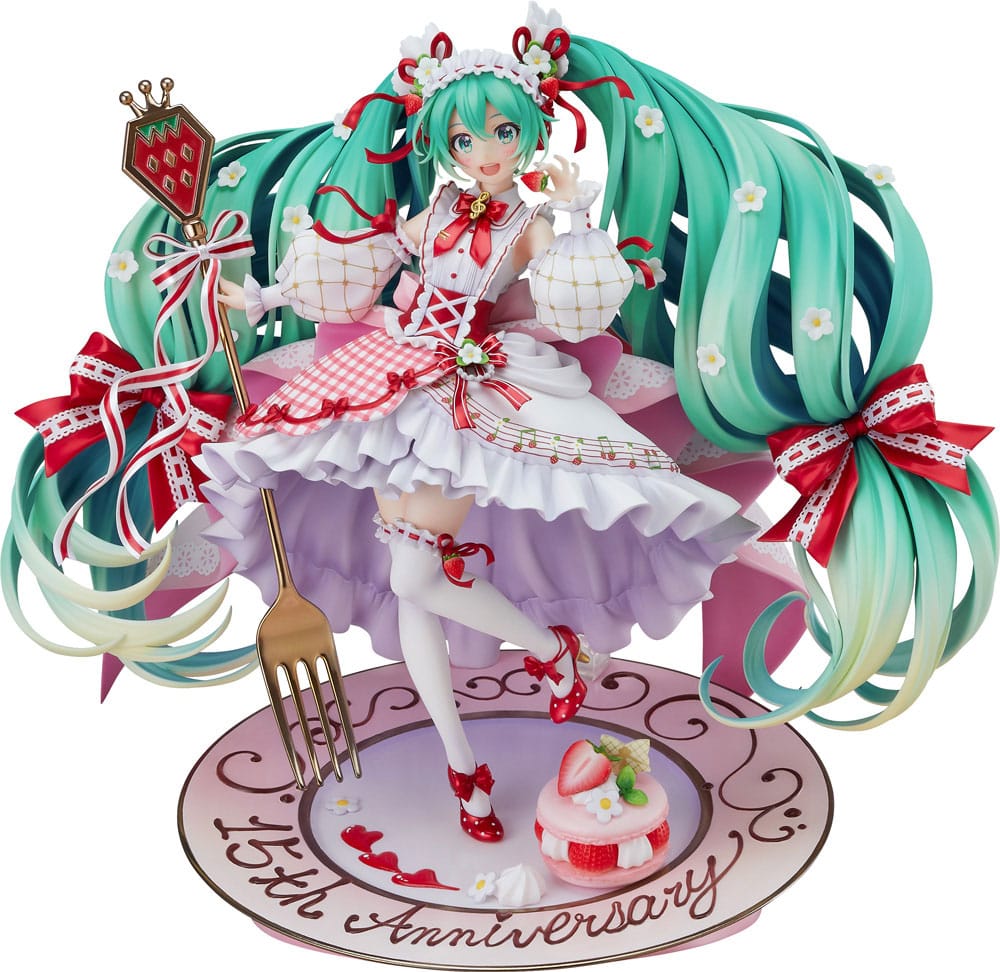 Character Vocal Series 01: Hatsune Miku PVC Statue 1/7 Hatsune Miku: 15th Anniversary Ver. 29 cm by Good Smile Company - Character Vocal Series