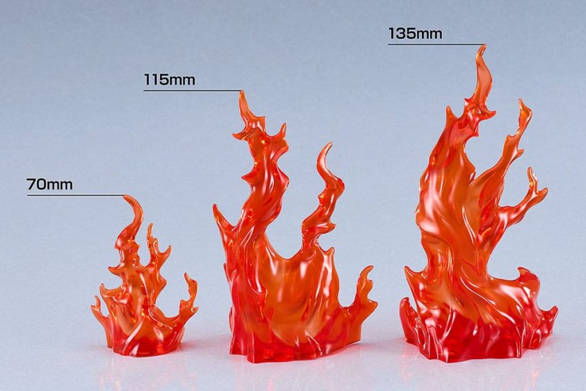 The Simple Effect Parts for Figures Flames: Red by Good Smile Company - Original Character