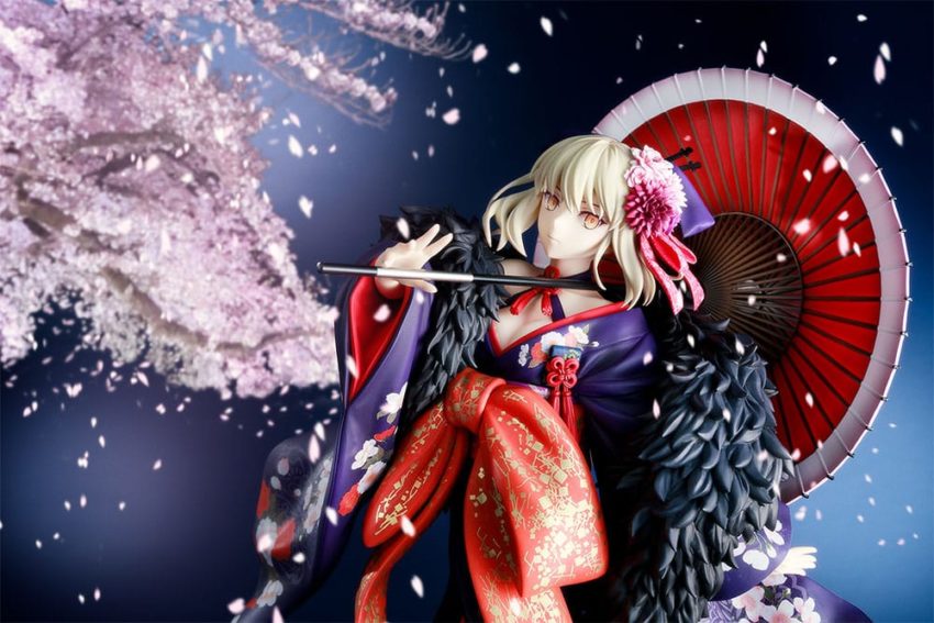 Fate/stay night: Heaven's Feel PVC Statue 1/7 Saber Alter: Kimono ver. 27 cm by Kadokawa - Fate