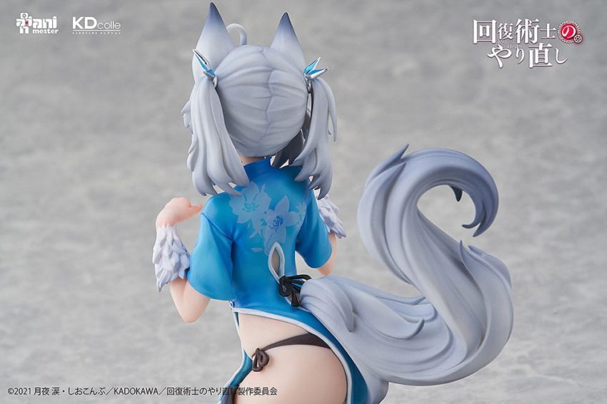 Redo of Healer Statue 1/7 Setsuna - Chinese Dress Ver. 14 cm by Kadokawa - Redo of Healer