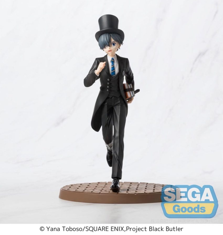 Black Butler: Boarding School Arc Luminasta PVC Statue Ciel Phantomhive 22 cm by Sega - Black Butler