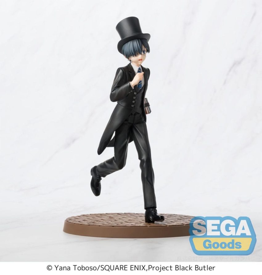 Black Butler: Boarding School Arc Luminasta PVC Statue Ciel Phantomhive 22 cm by Sega - Black Butler