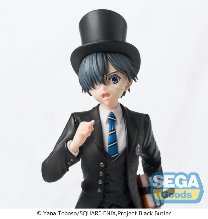 Black Butler: Boarding School Arc Luminasta PVC Statue Ciel Phantomhive 22 cm by Sega - Black Butler