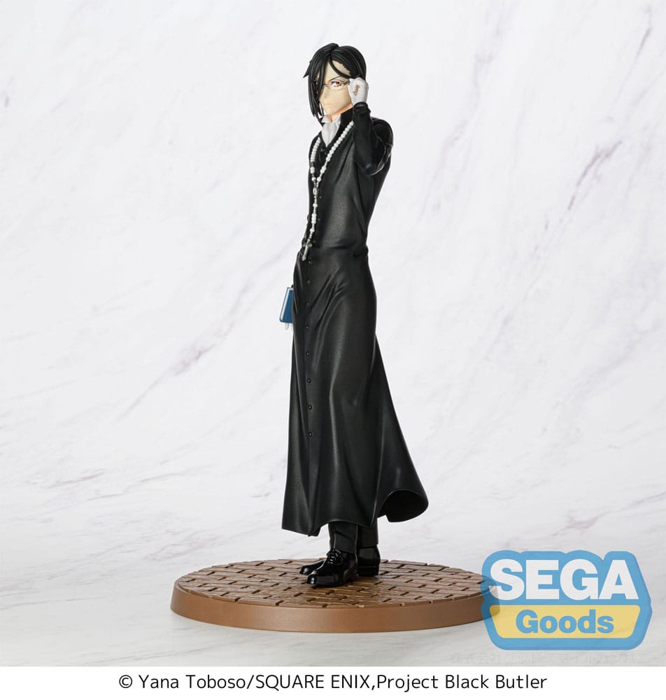 Black Butler: Boarding School Arc Luminasta PVC Statue Sebastian Michaelis 22 cm by Sega - Black Butler
