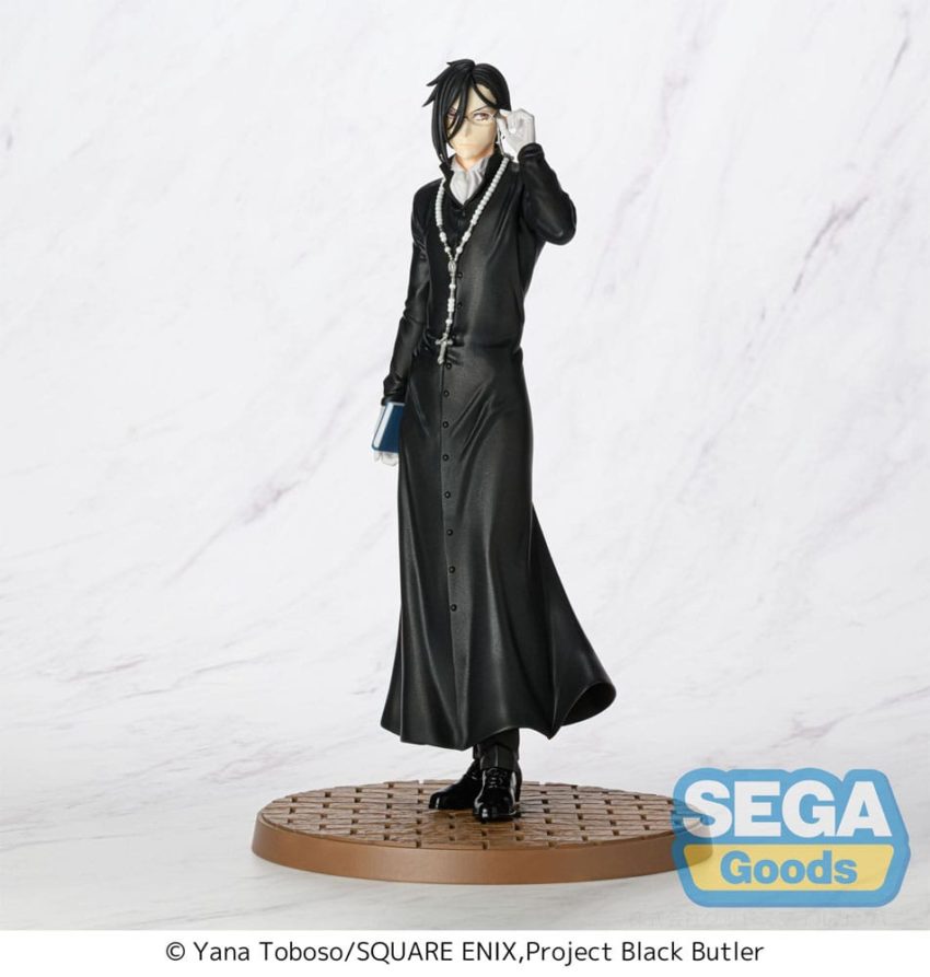 Black Butler: Boarding School Arc Luminasta PVC Statue Sebastian Michaelis 22 cm by Sega - Black Butler