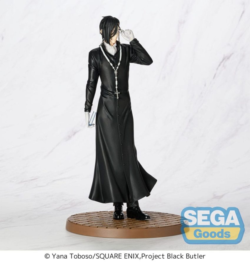 Black Butler: Boarding School Arc Luminasta PVC Statue Sebastian Michaelis 22 cm by Sega - Black Butler