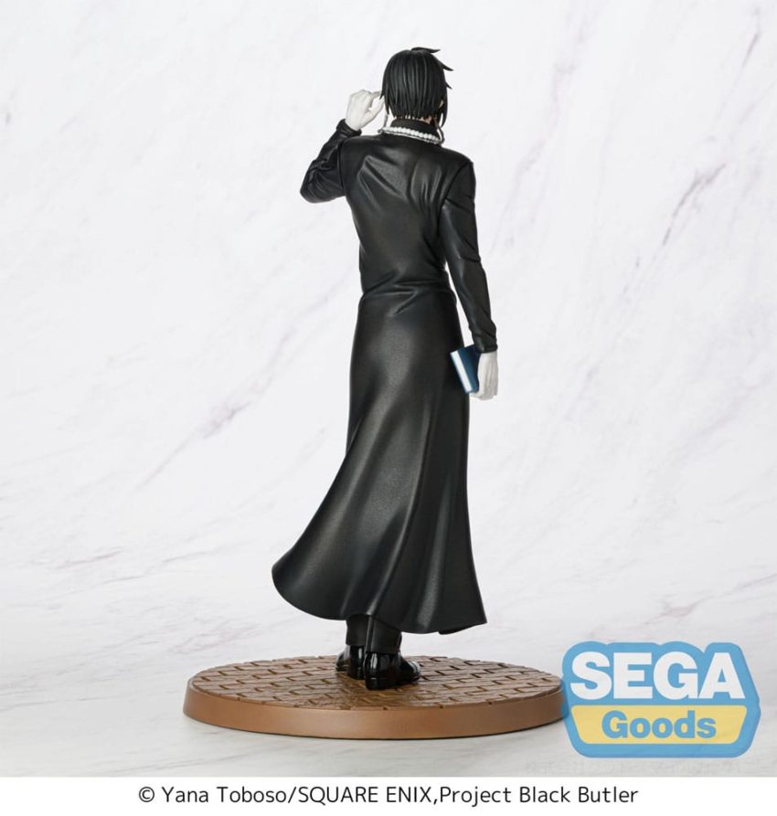Black Butler: Boarding School Arc Luminasta PVC Statue Sebastian Michaelis 22 cm by Sega - Black Butler