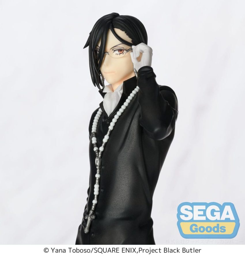 Black Butler: Boarding School Arc Luminasta PVC Statue Sebastian Michaelis 22 cm by Sega - Black Butler