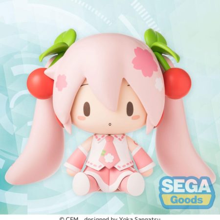 Character Vocal Series 01: Hatsune Miku Fuwa Petit Chibi Figure Sakura Miku 8 cm by Sega