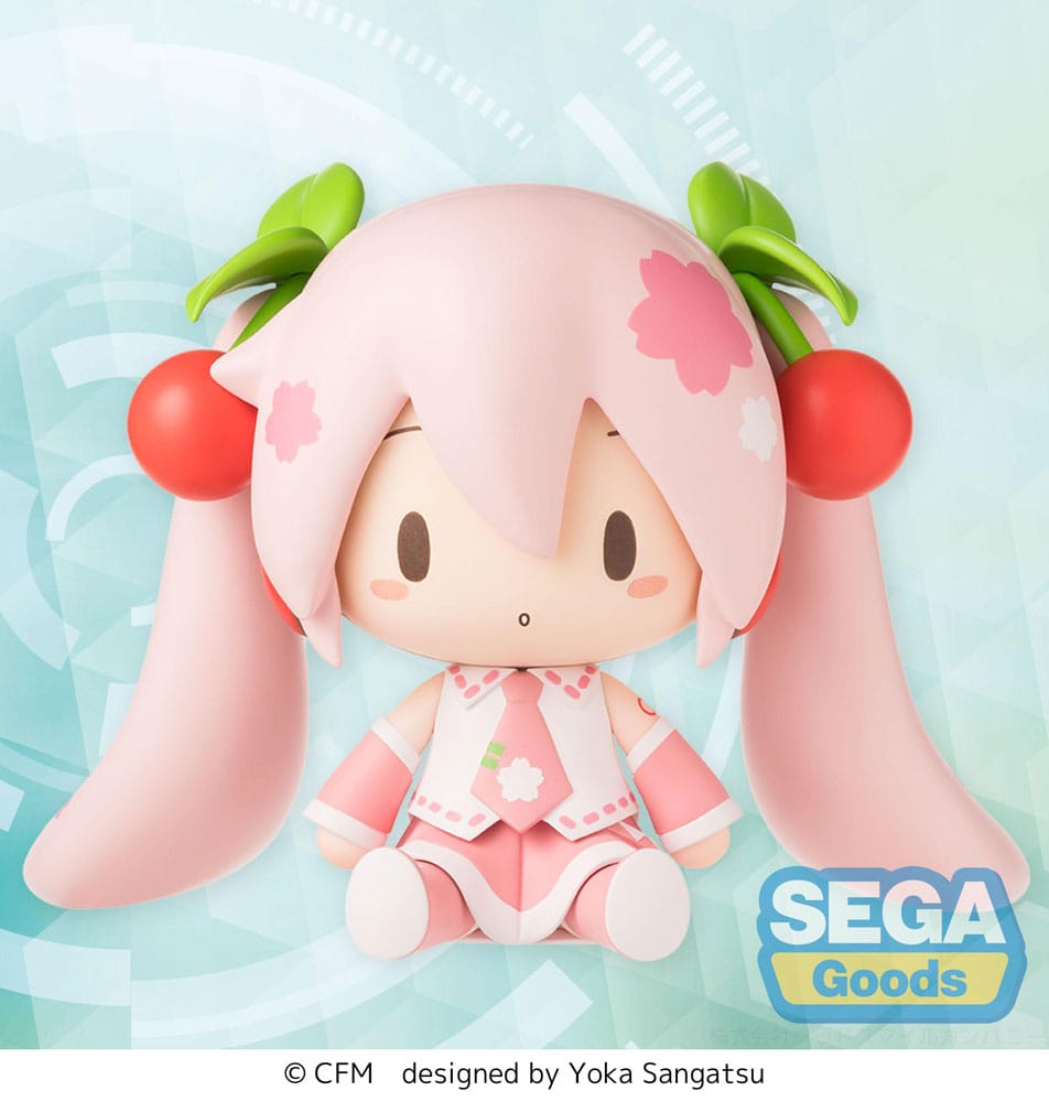 Character Vocal Series 01: Hatsune Miku Fuwa Petit Chibi Figure Sakura Miku 8 cm by Sega