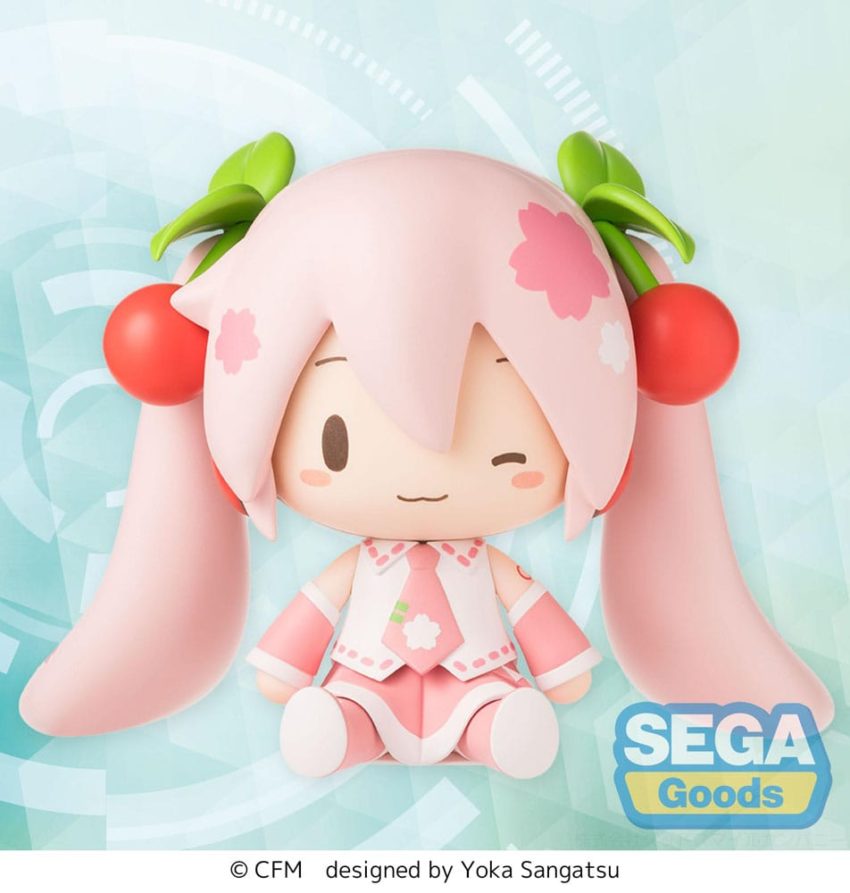 Character Vocal Series 01: Hatsune Miku Fuwa Petit Chibi Figure Sakura Miku 8 cm by Sega - Hololive Production