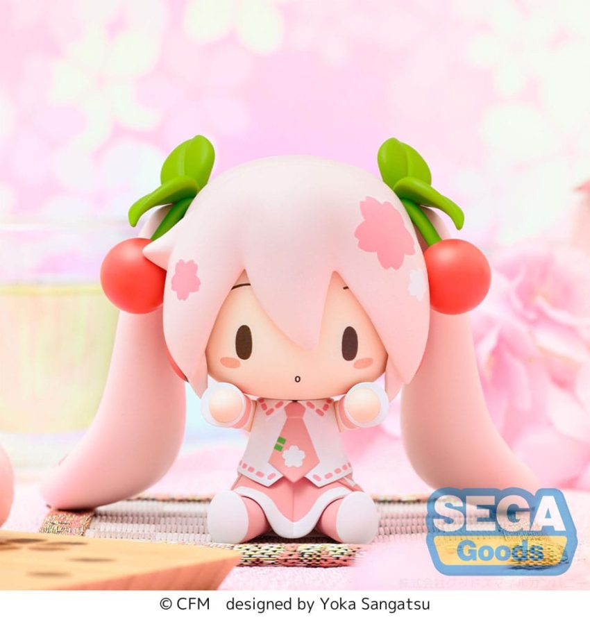 Character Vocal Series 01: Hatsune Miku Fuwa Petit Chibi Figure Sakura Miku 8 cm by Sega - Hololive Production