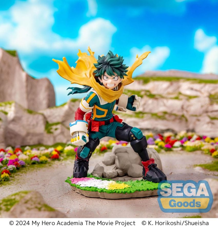 My Hero Academia: You're Next XrossLink PVC Statue Izuku Midoriya 14 cm by Sega - My Hero Academia