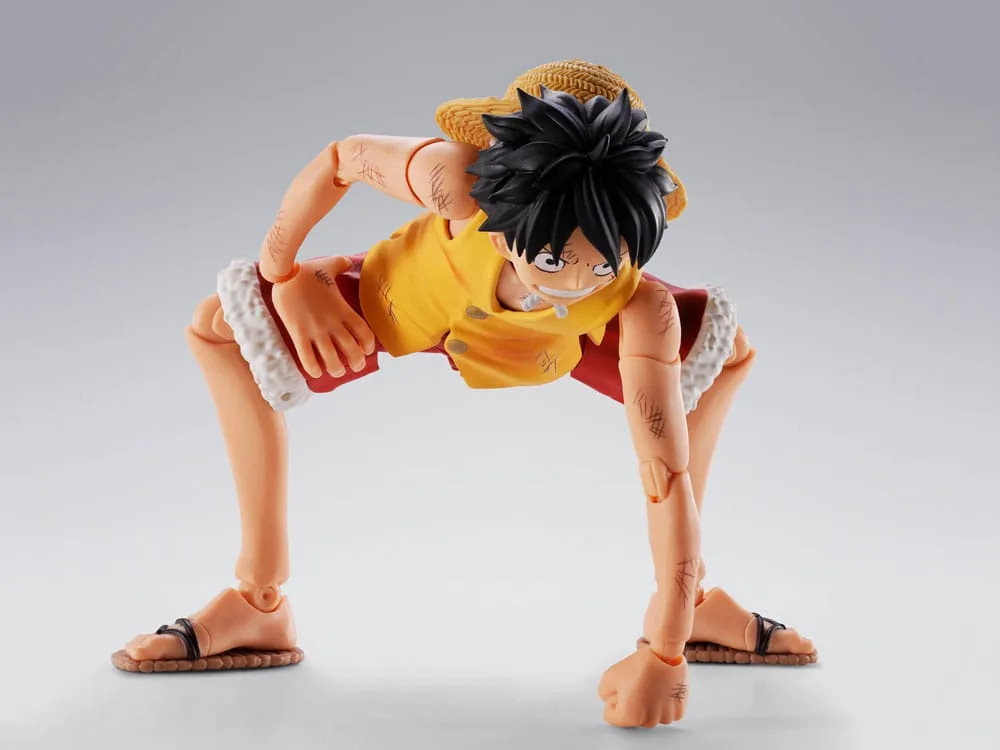 One Piece S.H.Figuarts Action Figure Monkey D. Luffy Marineford 15 cm by Bandai Tamashii Nations - One Piece