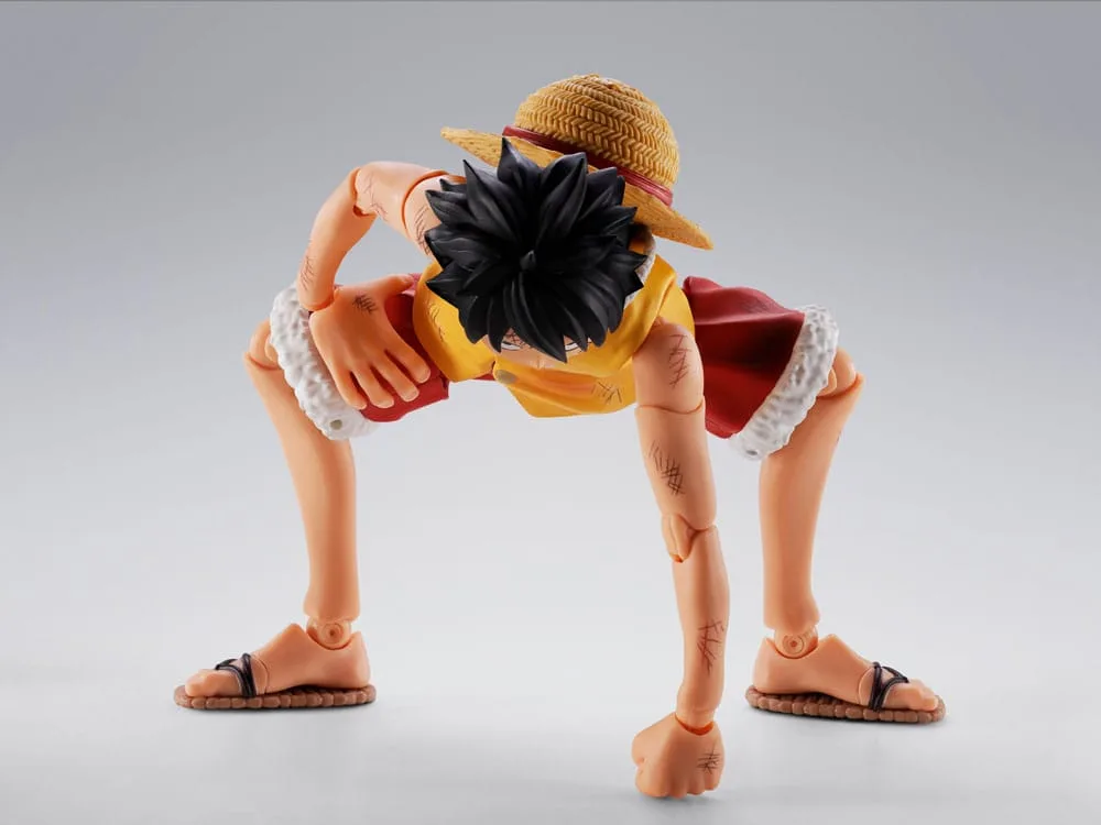 One Piece S.H.Figuarts Action Figure Monkey D. Luffy Marineford 15 cm by Bandai Tamashii Nations - One Piece
