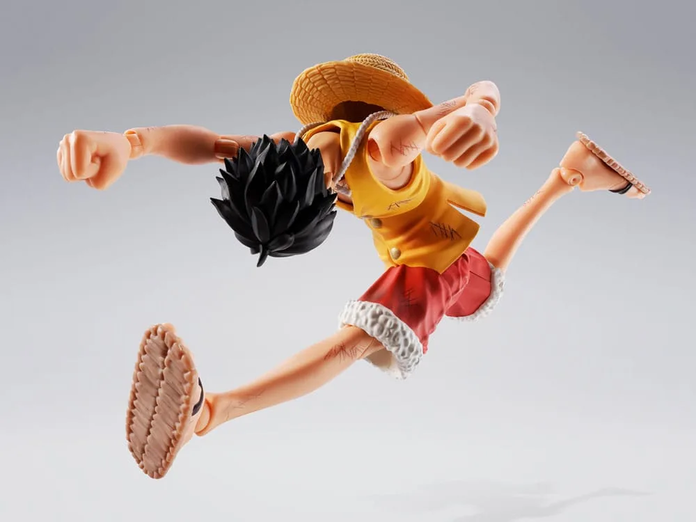 One Piece S.H.Figuarts Action Figure Monkey D. Luffy Marineford 15 cm by Bandai Tamashii Nations - One Piece