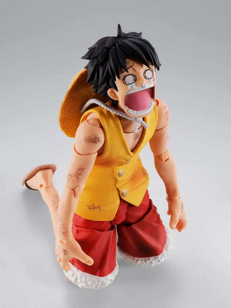 One Piece S.H.Figuarts Action Figure Monkey D. Luffy Marineford 15 cm by Bandai Tamashii Nations - One Piece