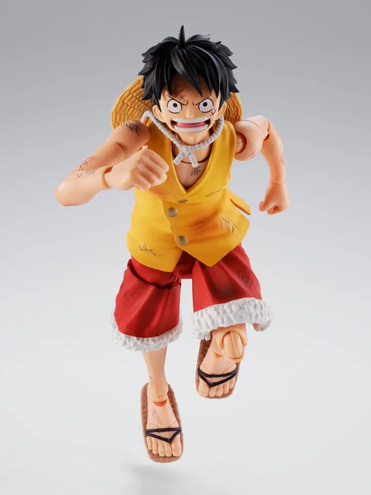 One Piece S.H.Figuarts Action Figure Monkey D. Luffy Marineford 15 cm by Bandai Tamashii Nations - One Piece