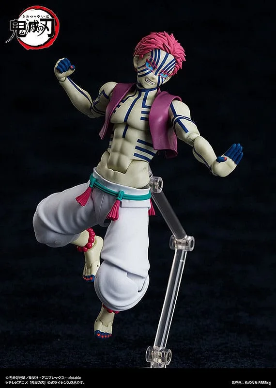 Demon Slayer: Kimetsu no Yaiba Figma Action Figure Akaza 15 cm by FREEing - Demon Slayer