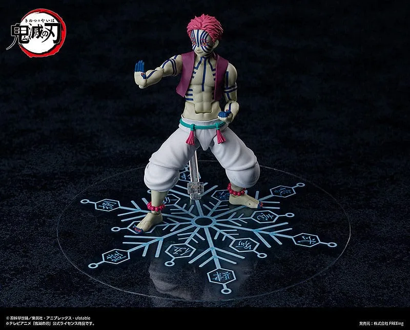 Demon Slayer: Kimetsu no Yaiba Figma Action Figure Akaza 15 cm by FREEing - Demon Slayer