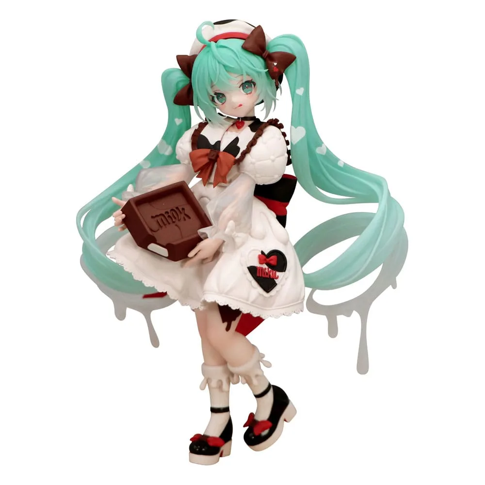 Hatsune Miku x Tirol Choco Trio-Try-iT PVC Statue Hatsune Miku Milk Ver. 18 cm by Furyu - Hatsune Miku