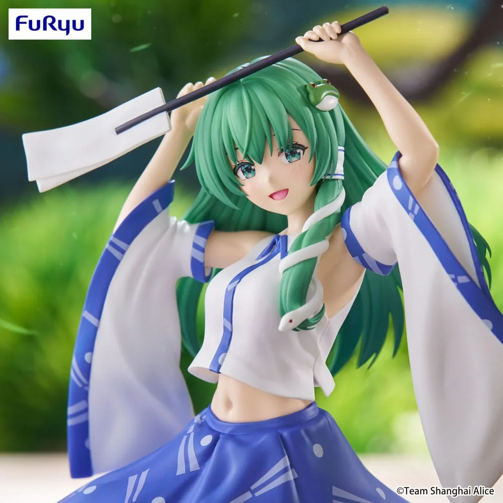 Touhou Project Noodle Stopper PVC Statue Sanae Kochiya 13 cm by Furyu - Touhou Project