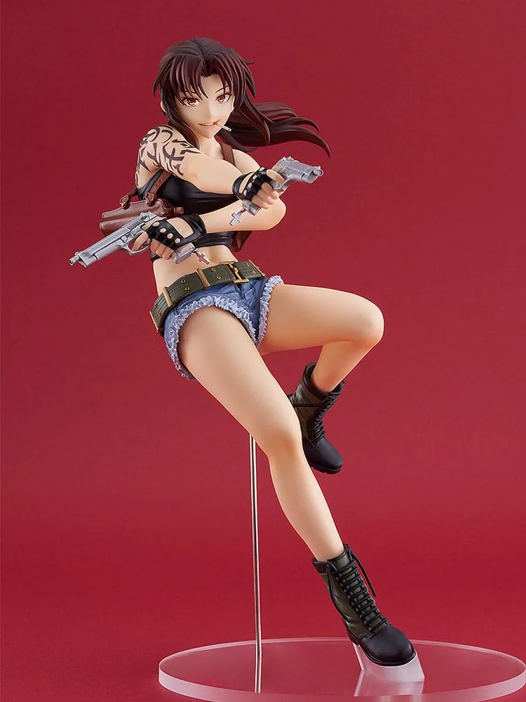 Black Lagoon Pop Up Parade PVC Statue Revy L Size 21 cm by Good Smile Company - Black Lagoon