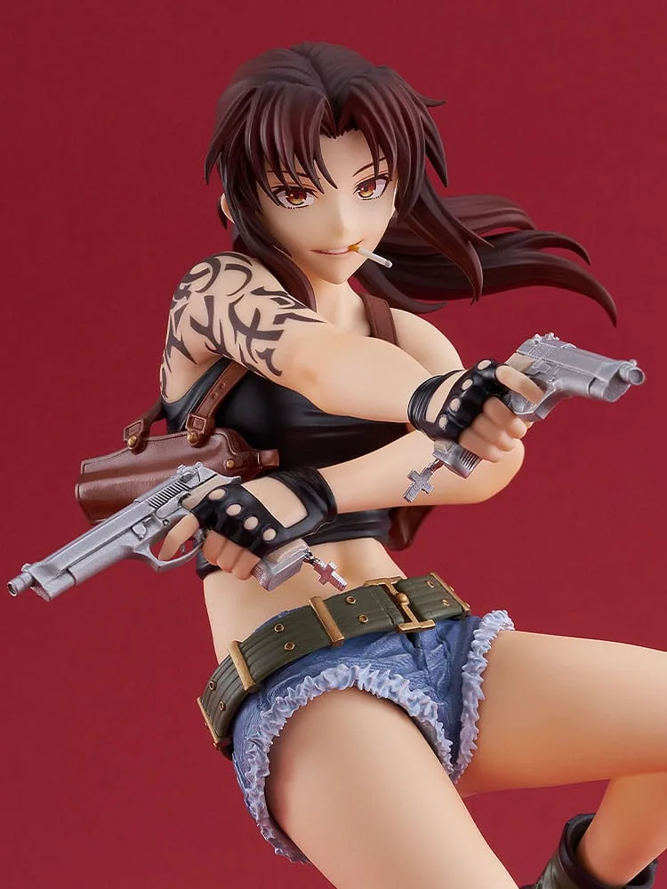 Black Lagoon Pop Up Parade PVC Statue Revy L Size 21 cm by Good Smile Company - Black Lagoon