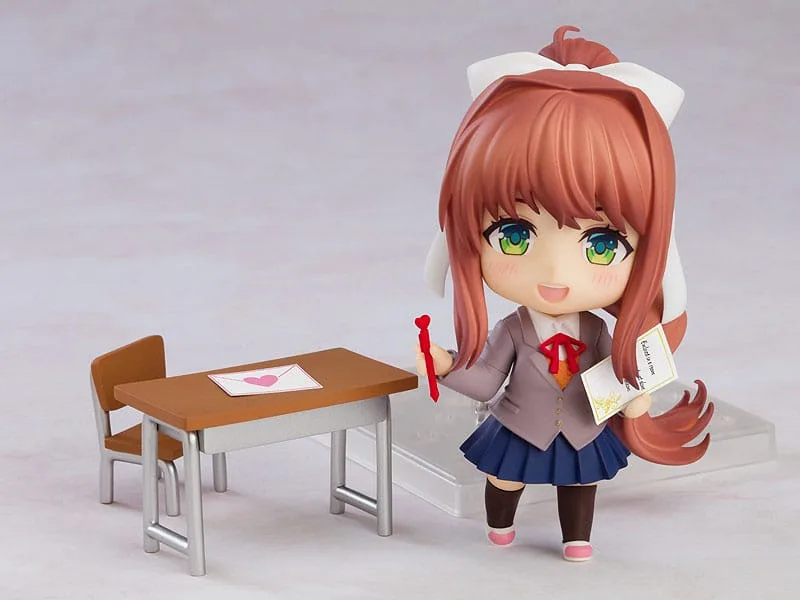 Doki Doki Literature Club! Nendoroid Action Figure Monika (Rerelease) 10 cm by Good Smile Company - Doki Doki Literature Club!