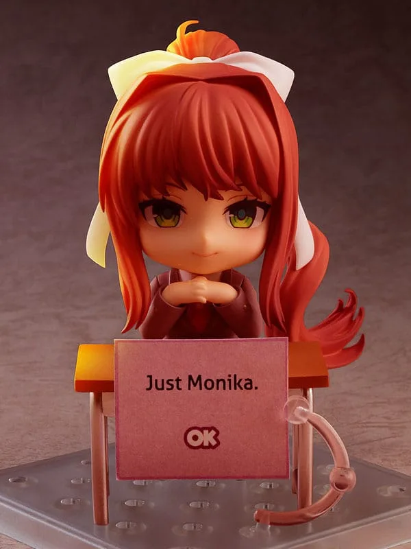 Doki Doki Literature Club! Nendoroid Action Figure Monika (Rerelease) 10 cm by Good Smile Company - Doki Doki Literature Club!