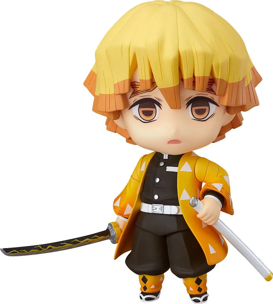 Kimetsu no Yaiba: Demon Slayer Nendoroid Action Figure Zenitsu Agatsuma 10 cm by Good Smile Company - Demon Slayer