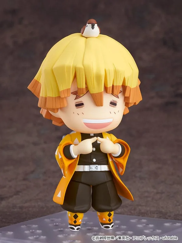 Kimetsu no Yaiba: Demon Slayer Nendoroid Action Figure Zenitsu Agatsuma 10 cm by Good Smile Company - Demon Slayer