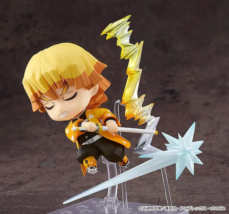 Kimetsu no Yaiba: Demon Slayer Nendoroid Action Figure Zenitsu Agatsuma 10 cm by Good Smile Company - Demon Slayer
