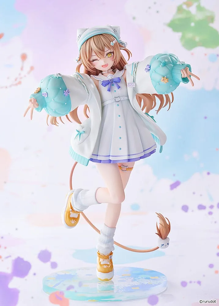 VTuber PVC Statue 1/7 Rurudo Lion Pastel Oniku Ver. 25 cm by Good Smile Company - VTuber