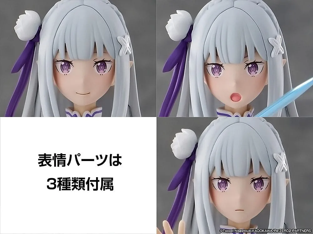 Re:Zero Starting Life in Another World Plastic Model Kit Emilia 16 cm by Kadokawa - Re