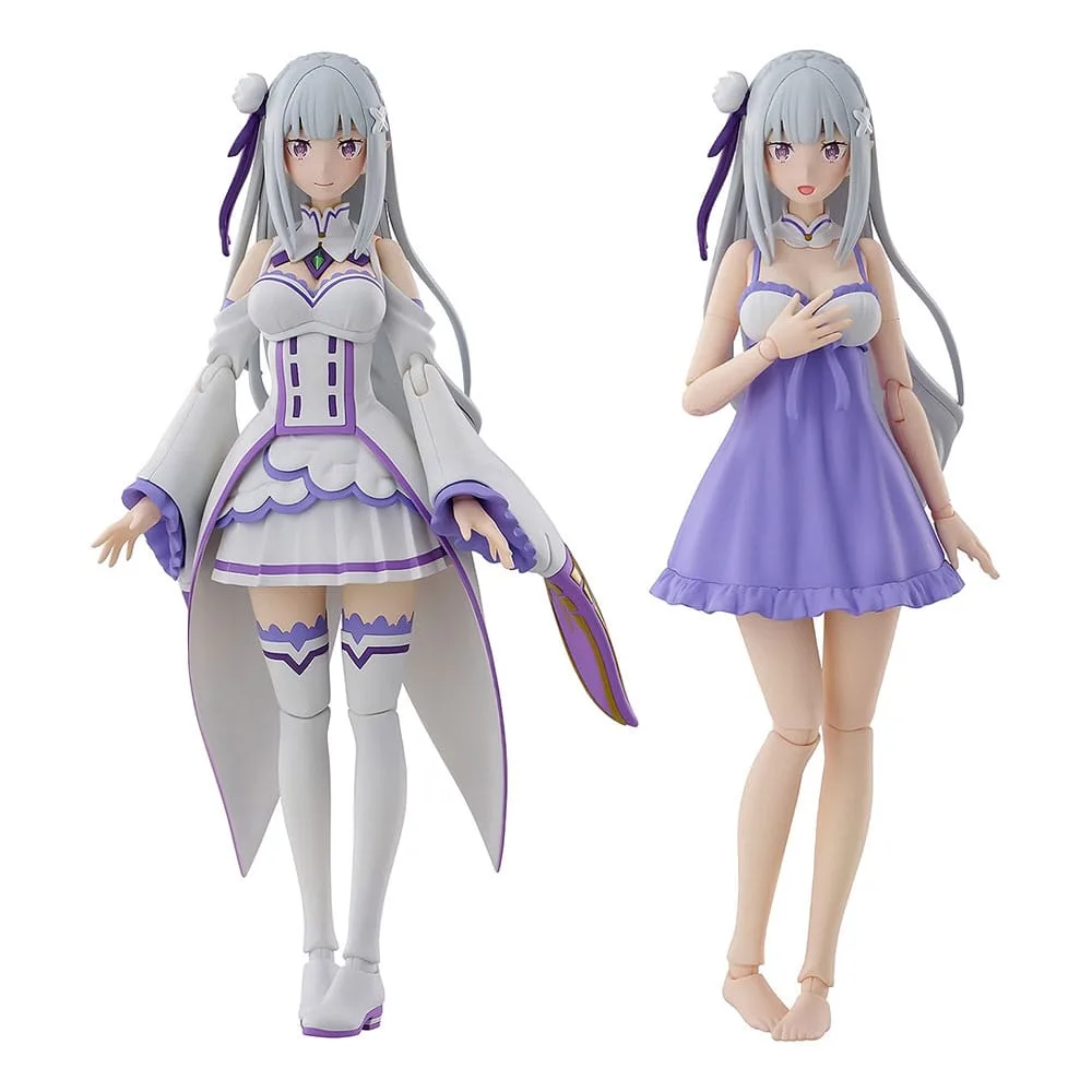 Re:Zero Starting Life in Another World Plastic Model Kit Emilia DX Ver. 16 cm by Kadokawa - Re