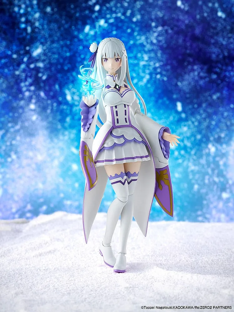 Re:Zero Starting Life in Another World Plastic Model Kit Emilia DX Ver. 16 cm by Kadokawa - Re