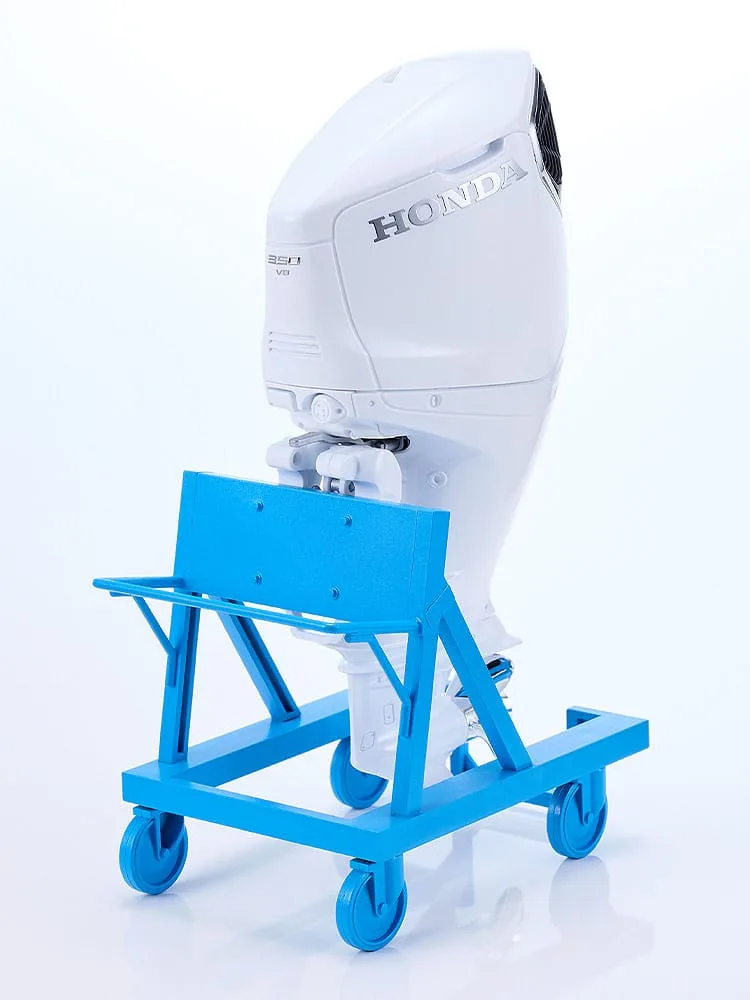 Original Character PLAMAX Plastic Model Kit MF-97 minimum factory Minori with Honda BF350 Grand Prix White 10 cm by Max Factory - Original Character