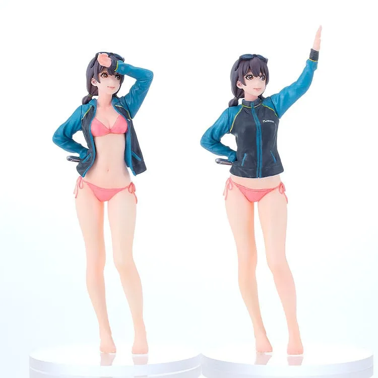 Original Character PLAMAX Plastic Model Kit MF-97 minimum factory Minori with Honda BF350 Grand Prix White 10 cm by Max Factory - Original Character