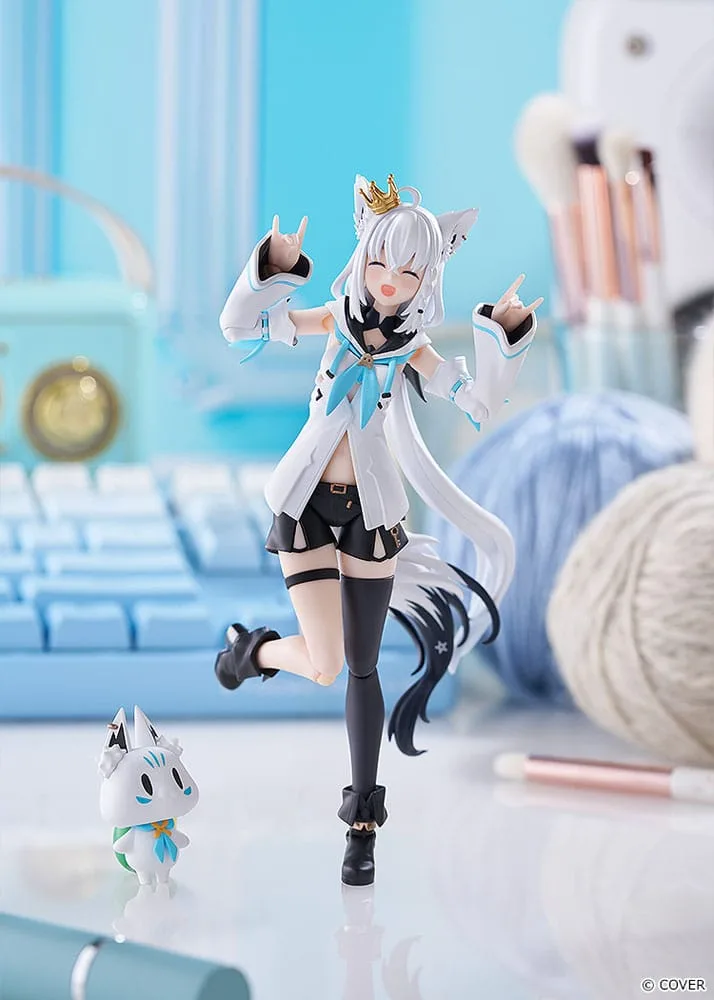 Hololive Production Figma Action Figure Shirakami Fubuki 15 cm by Max Factory - Hololive Production