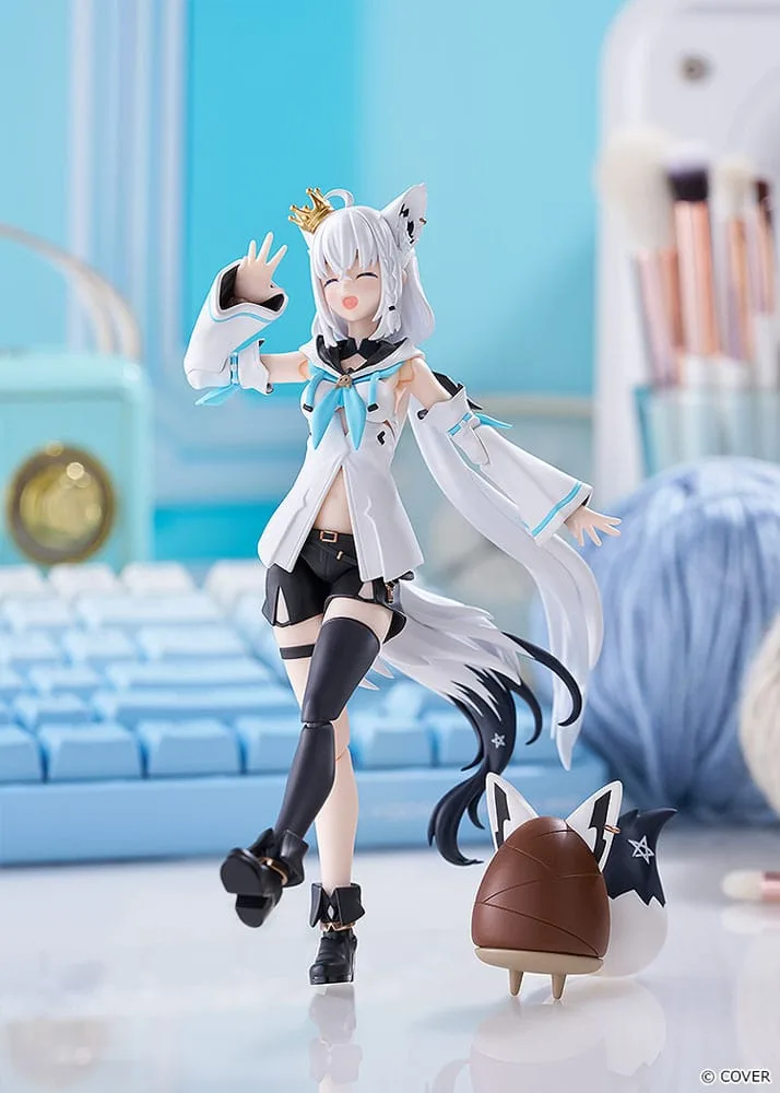 Hololive Production Figma Action Figure Shirakami Fubuki 15 cm by Max Factory - Hololive Production