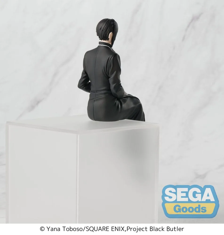 Black Butler: Boarding School Arc PM Perching PVC Statue Sebastian Michaelis 16 cm by Sega - Black Butler