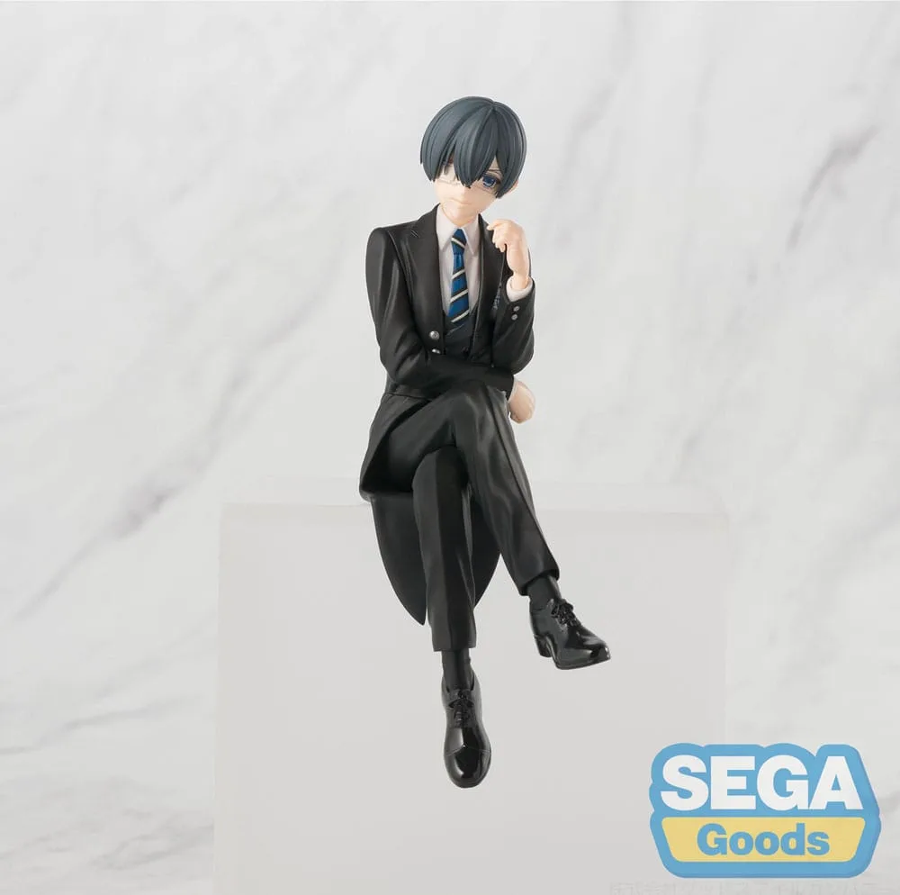 Black Butler: Boarding School Arc PM Perching PVC Statue Ciel Phantomhive 14 cm by Sega - Black Butler