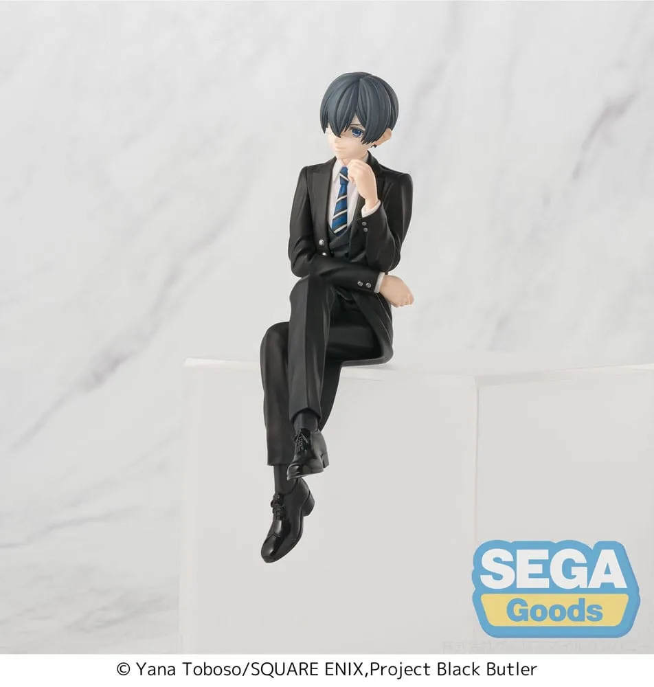 Black Butler: Boarding School Arc PM Perching PVC Statue Ciel Phantomhive 14 cm by Sega - Black Butler
