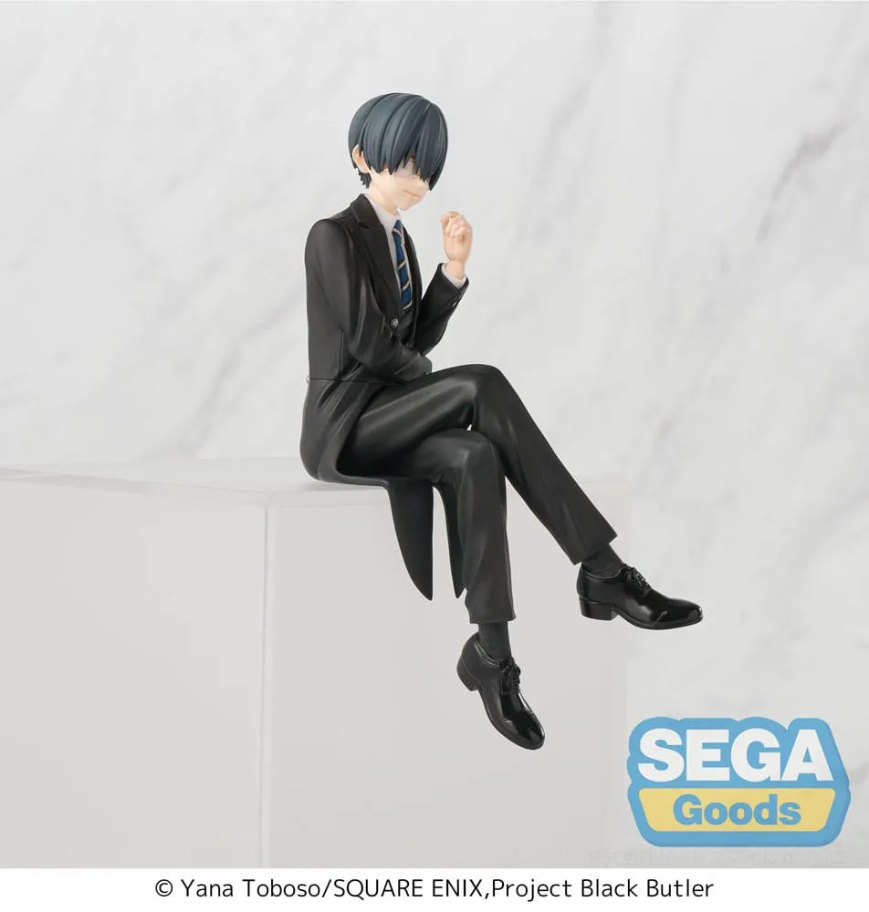 Black Butler: Boarding School Arc PM Perching PVC Statue Ciel Phantomhive 14 cm by Sega - Black Butler