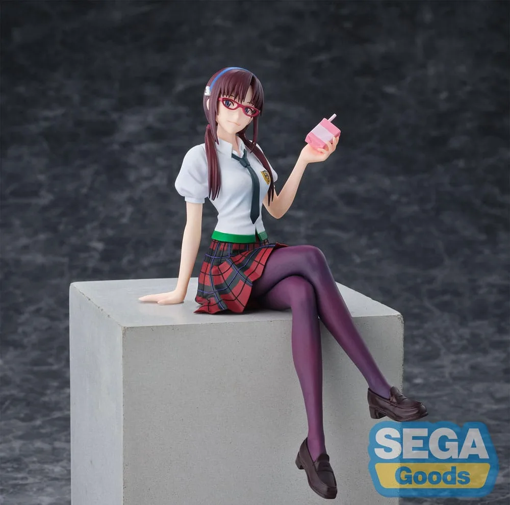 Evangelion: New Theatrical Edition PM Perching PVC Statue Mari Makinami Illustrious 14 cm by Sega - Evangelion