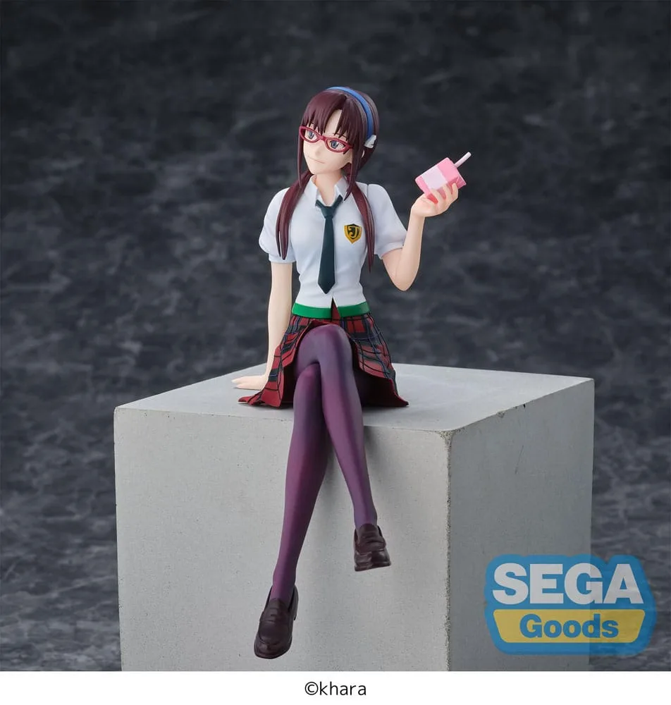 Evangelion: New Theatrical Edition PM Perching PVC Statue Mari Makinami Illustrious 14 cm by Sega - Evangelion