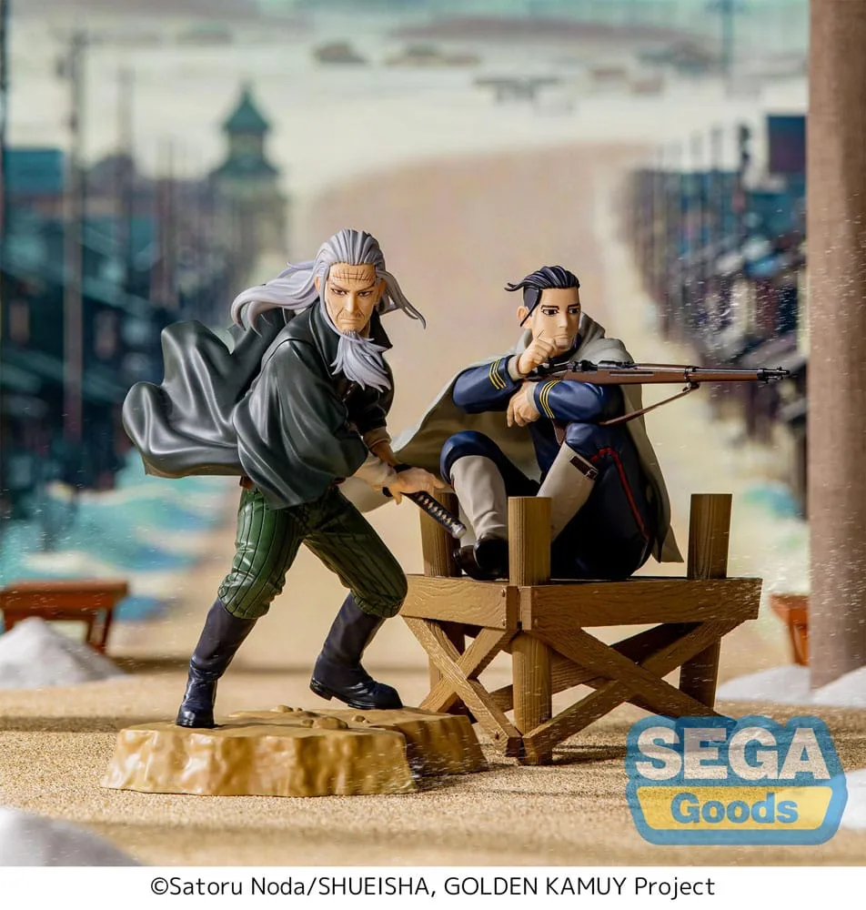 Golden Kamuy Xross Link Anime PVC Statue Toshizo Hijikata 13 cm by Sega - Golden Kamuy