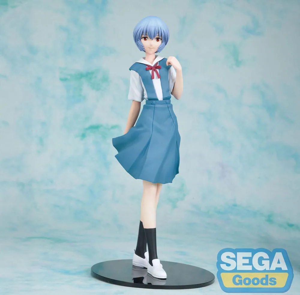Rebuild of Evangelion High Premium PVC Statue Rei Uniform Ver. Evangelion: New Theatrical Edition 20 cm by Sega - Evangelion